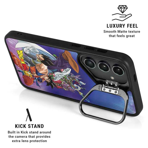 Dragon Ball Super Group Galaxy S25 Kickstand Case